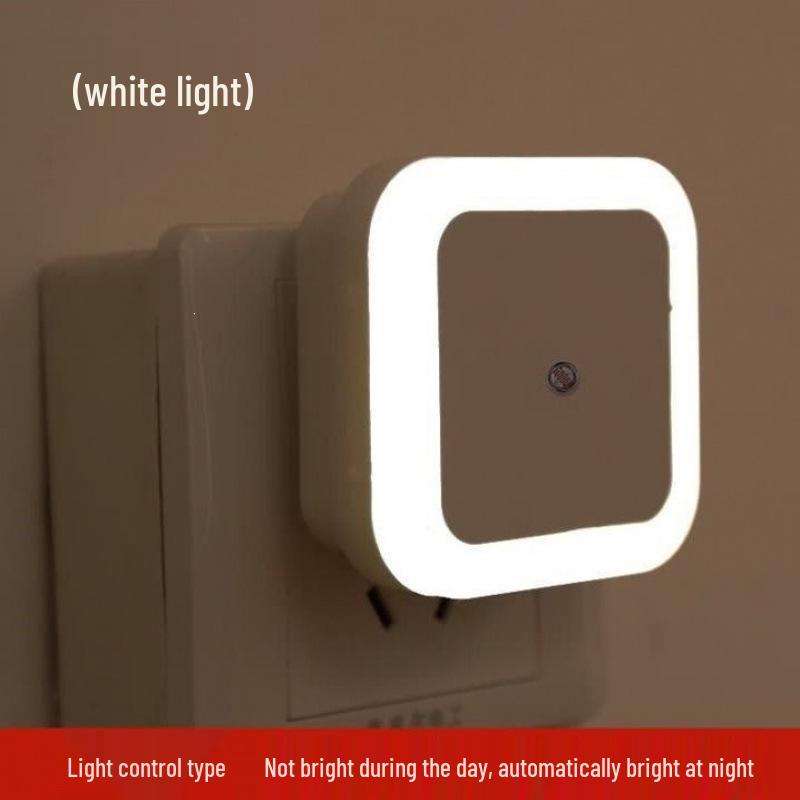 Cartoon LED Night Light with Light Sensor for Baby's Bedroom
