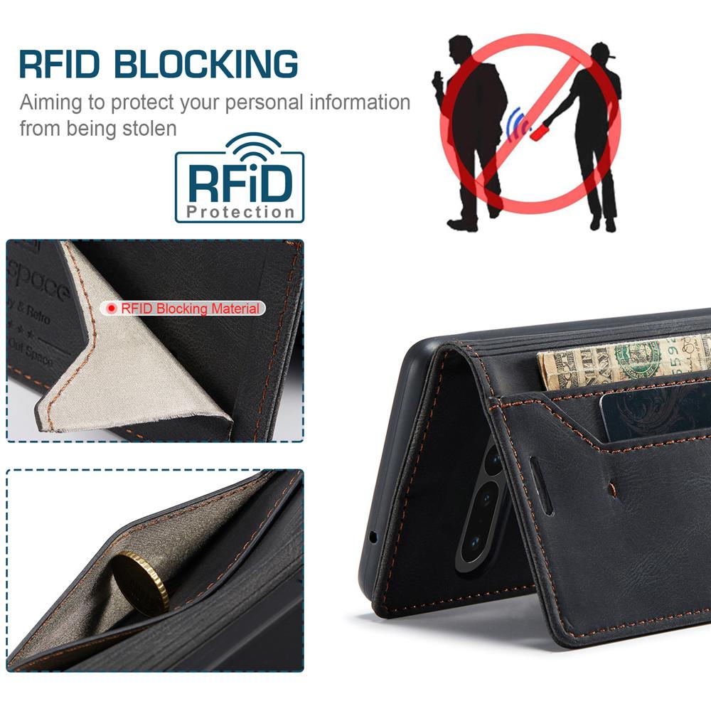 Luxury Genuine Leather Magnetic Wallet Flip Case for Google Pixel 7 6 Pro Card Slot Stand Shockproof Foldable Holder Full Protection Cover