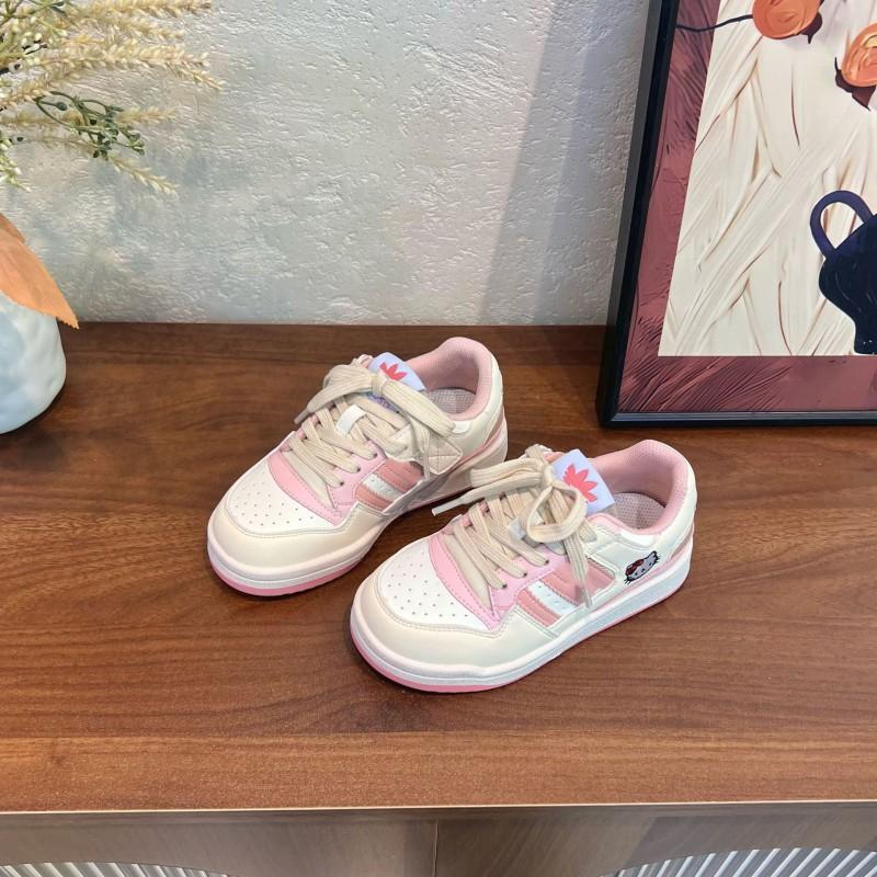 Youth Style Shoes Kids Lightweight Casual Sneakers Boys Girls Low Top Rubber Sole Breathable Synthetic Leather Shoes