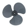 12\\\" Plastic Fan Blade Transparent White 1pcs Radius 14cm Standing Pedestal Floor Wall Table Fanner High Quality