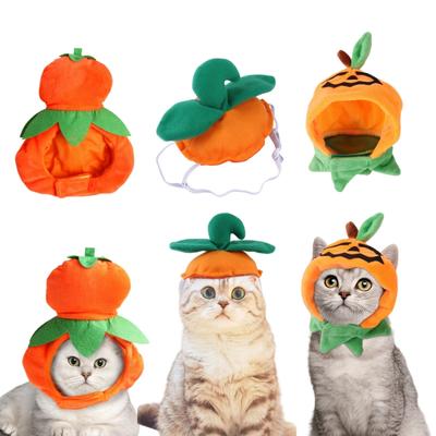 3 Pieces of Cat Hat, Cat Clothing, Fruit Hat with Ears, Fun Cat Hat Suitable for Cats and Small Dogs, Kittens, Puppies, Party Co