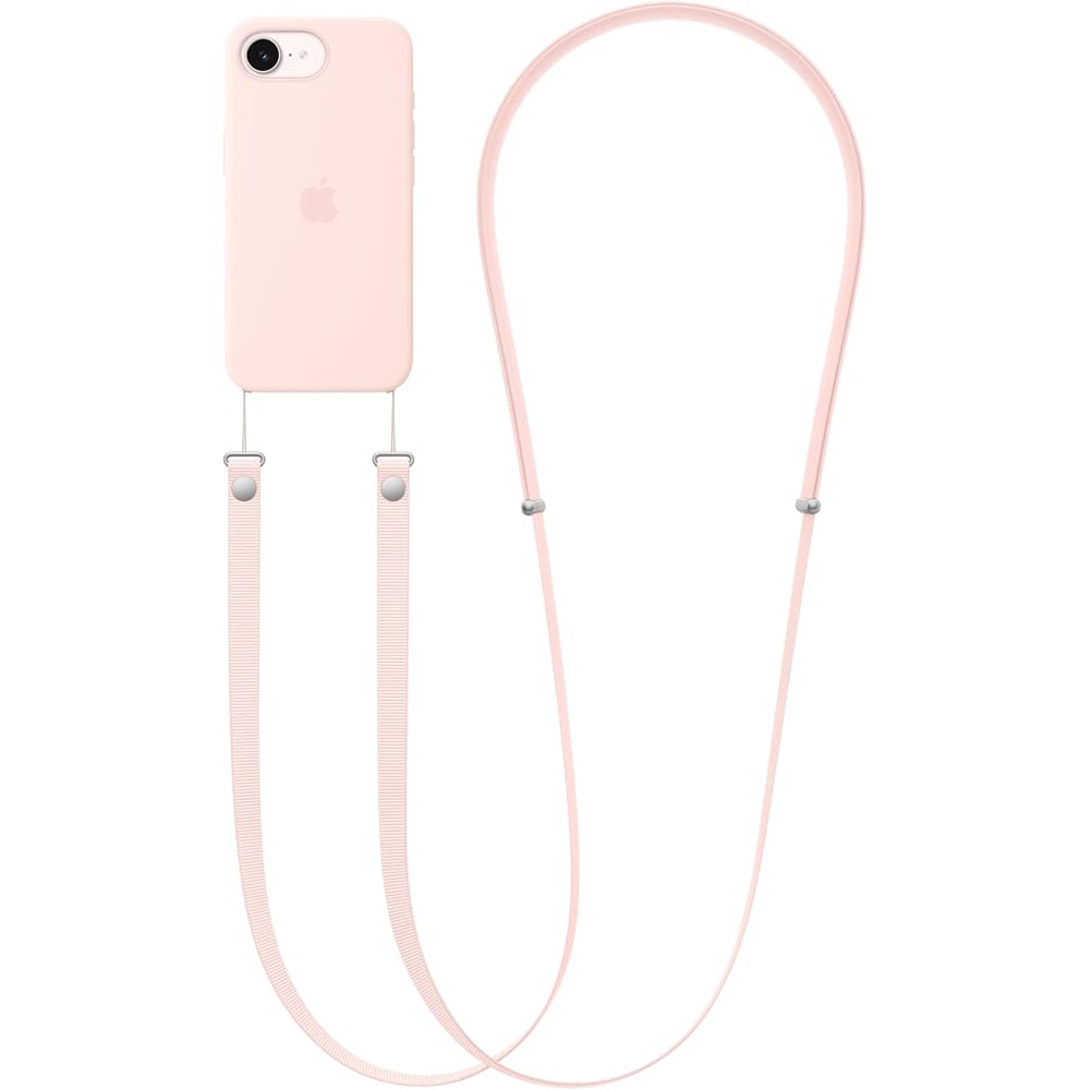 Apple Crossbody Strap - Soft Pink