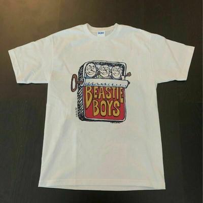 Beastie Boys 1986 Maglietta Vintage Tutte le taglie Bianca Uomo Tutte le taglie Maglietta E482