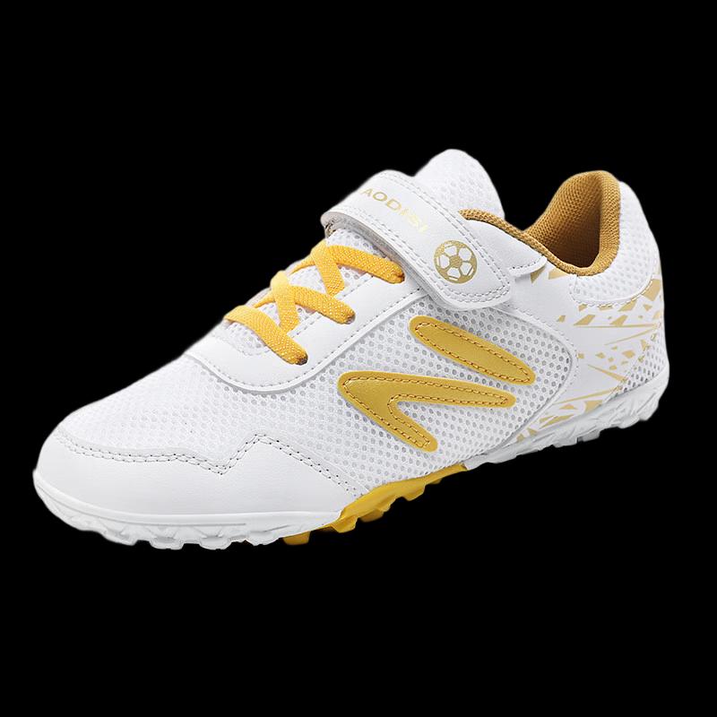 Normann Junior Mesh Velcro Turf Soccer Cleats