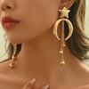 Elegant Women's Star and Moon Beaded Tassel Earrings1Fashionable, elegant, versatile design suitable for birthday gifts, weddings, banquets, everyday