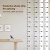Height Measurement Wall Sticker Removable 200cm Accurate Clear Scale for Living Room Kids Bedroom Nursery Decor