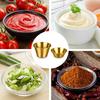 12Pcs Dipping Sauce Cups Stainless Steel Ramekins Metal Condiment Cups Stackable for Sushi, Wings, Charcuterie & Dips Reusable for Portion Control