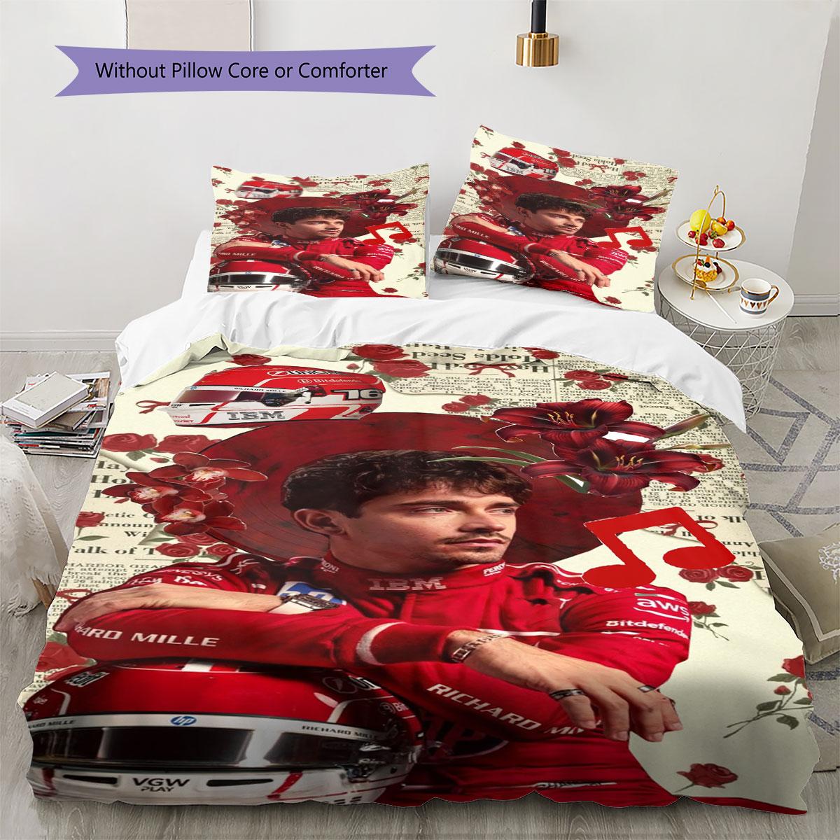 Charles Leclerc Raksta Gultasveļa, Segas Komplekts