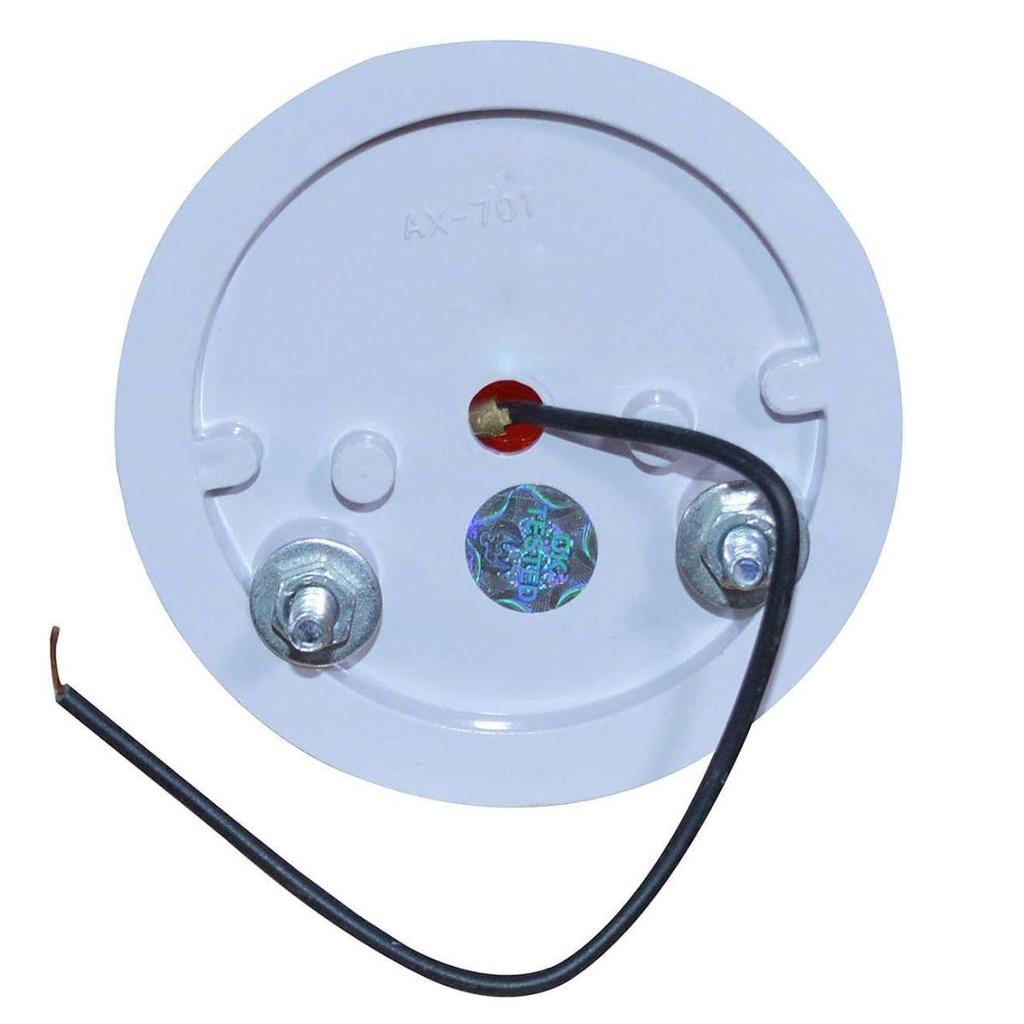 2Pc Blue Round LED Marker Indicator Tail Lights 24V – Universal Trailer RV Truck Tractor Lights Compatible with Hinomoto Kubota Iseki Yanmar