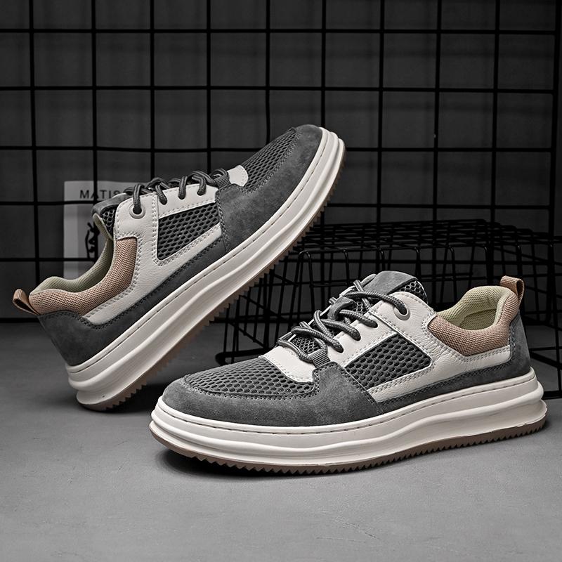 Breathable Mens Sneakers Leisure Man Casual Walking Flats Slip-on Vulacnized Shoes Summer Skateboard Footwear Comfort Trainers