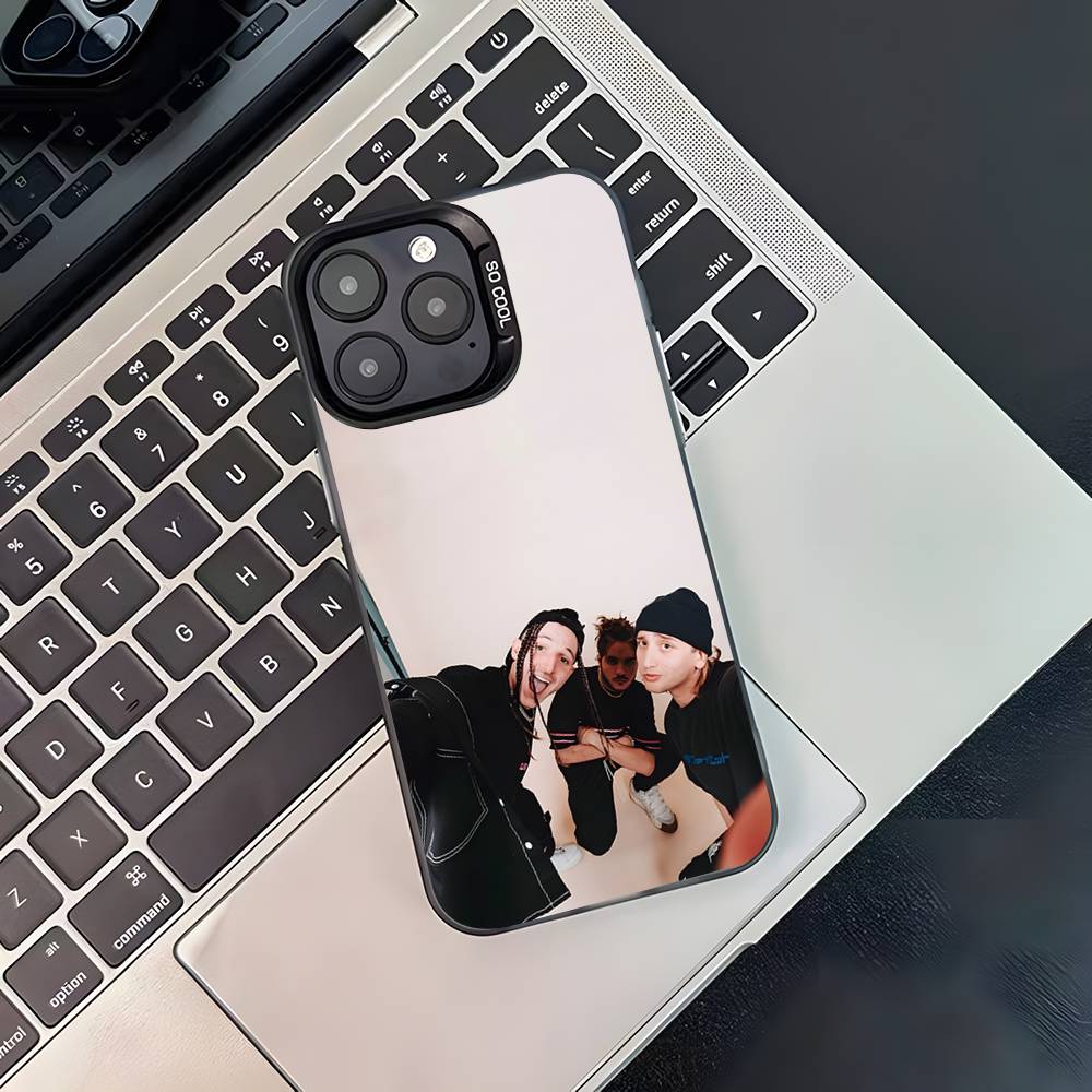 C-Chase Atlantic Music Group Phone Case For iPhone 17,16,15,14,13,12,11,Pro,XS,Max,Plus,Mini,SE4,E Black Matte Shockproof Cover