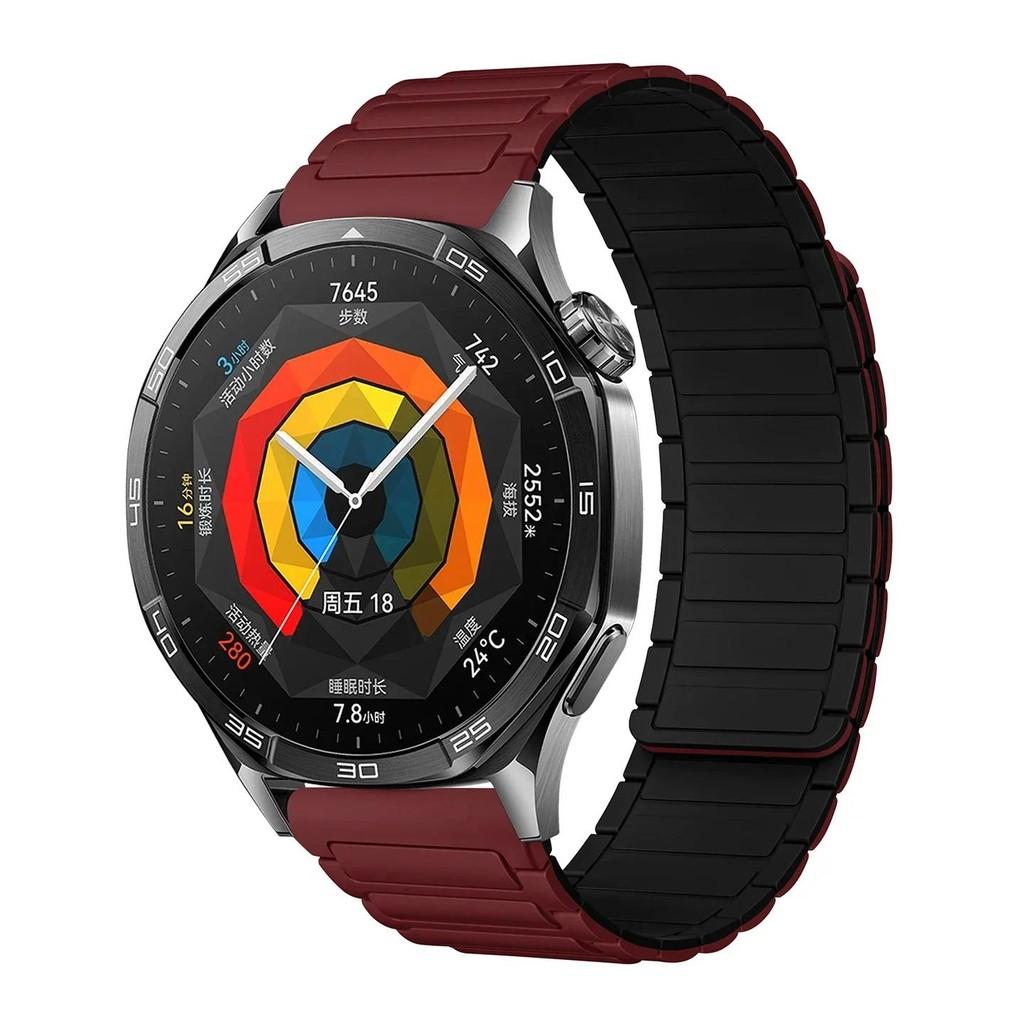 18mm 20mm 22mm Magnetic Loop Band for Samsung Galaxy Watch 6 Classic Silicone Strap for Huawei Watch GT5 46mm 7 6 5 4 44/40mm