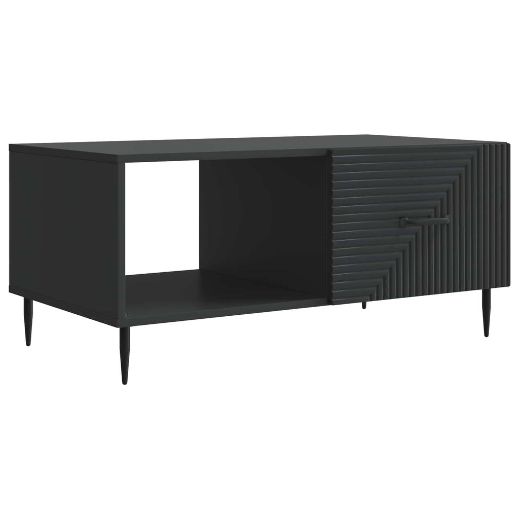 Coffee Table Black 90 x 50 x 40 cm Particleboard