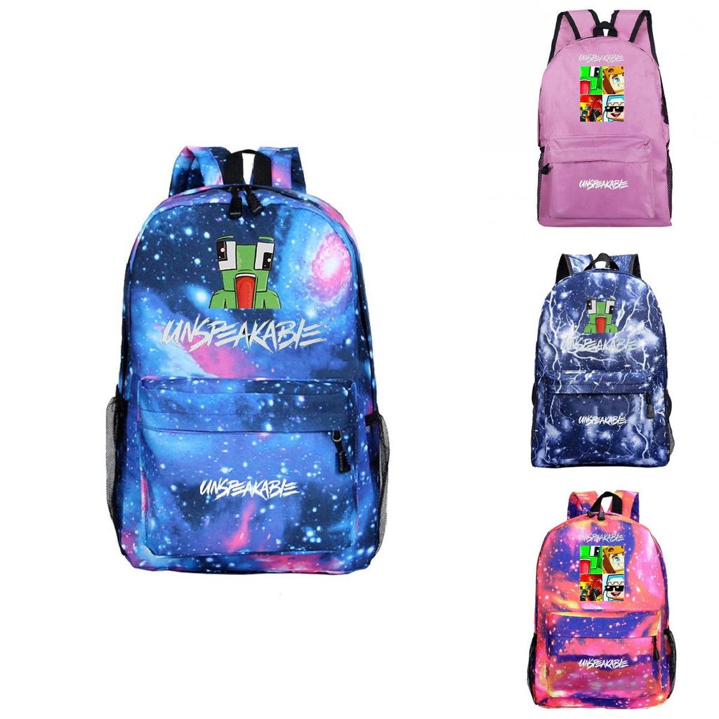 Unspeakable Backpack With Large Capacity For Boys And Girls