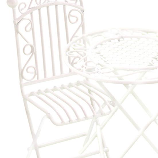 Dollhouse Patio Set Corrosion Resistant Moisture-proof Micro Decor Mini Garden Furniture Set for Kids
