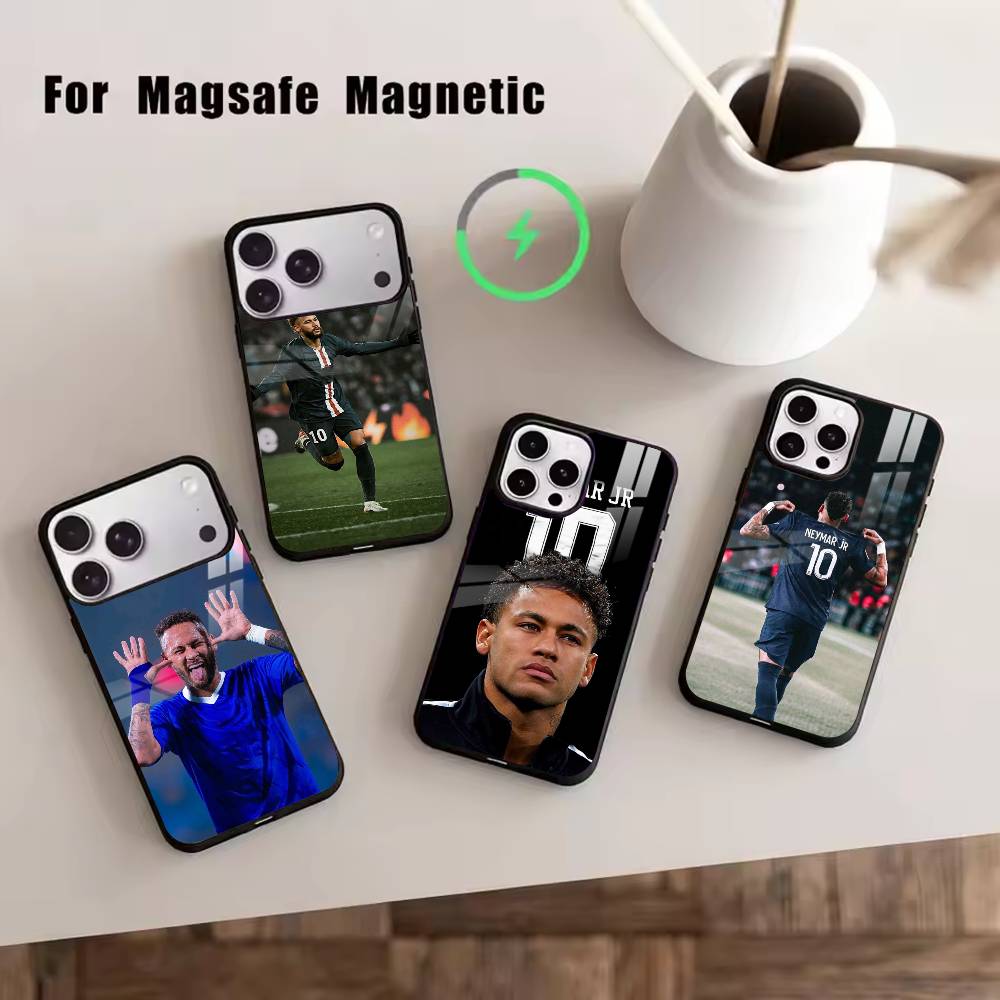 F-Football N-NeYmAr 10 Handyhülle Für iPhone17,16,15,14,13,12,11 Plus,Pro Magnetisch mit Magsafe Kabelloses Laden