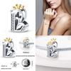 Crown Gold 100% 925 Silver 26 Letters Beads Fit 925 Original Bracelet DIY Jewelry Making Women Gift