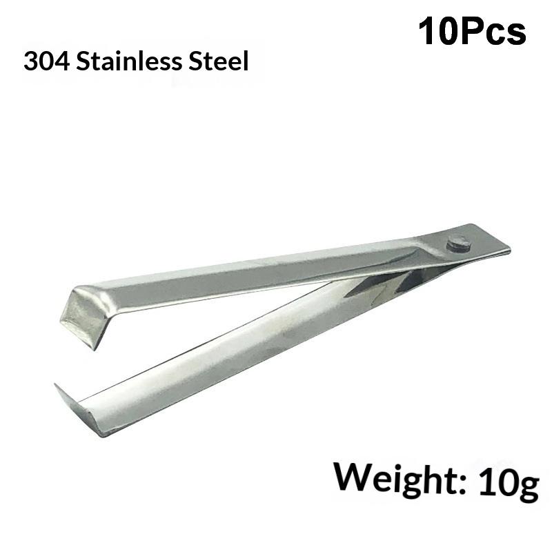 Stainless Steel Garlic Peeler Set Time Saving Peeling 5/10Pcs Reusable Kitchen Gadget for Thanksgiving Cooking Prep