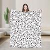 Boykisser Silly Cat Cartoon Blankets Flannel Spring/Autumn  Portable Warm Throw Blanket for Bed Bedroom Rug Piece