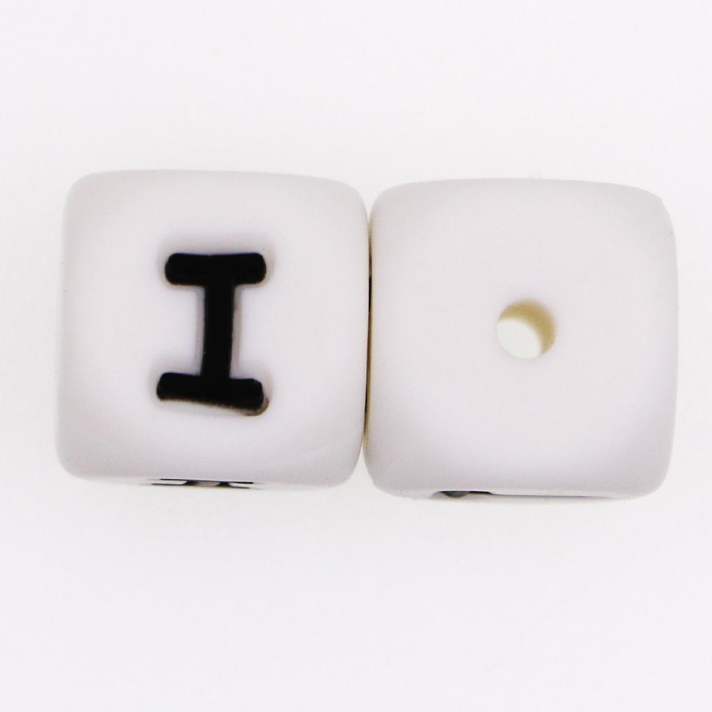 Kovict 20pc Alphabet English Silicone Letter Beads For Jewelry Making Bulk 10mm  For Personalized Pacifier Jewelry Accessories