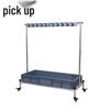 Floor-Standing Cleaning Tool Organizer Rack