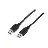 NANO CABLE USB 3.0 Cable Nanocable 10.01.1002-bk/ Usb Male - Usb Male/ 2m/ Black