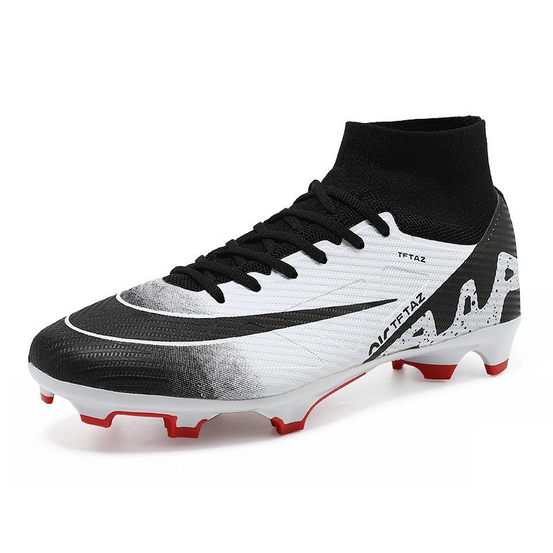 2025 Youth Football Shoes Student Ground Spikes Men and Women Broken Spikes Shade Training Shoes Foo Tball