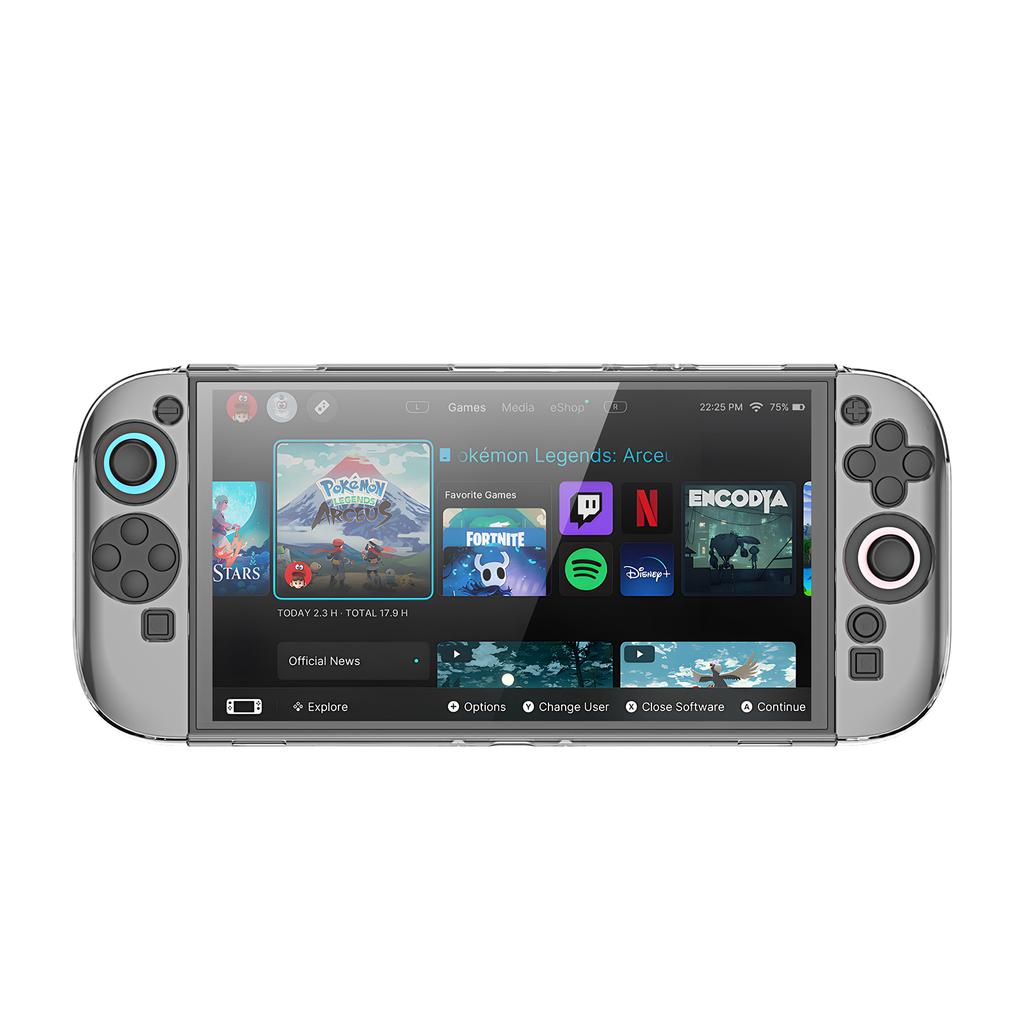 For Nintendo Switch 2 Clear Case DUX DUCIS Slim PC Game Console Protective Cover