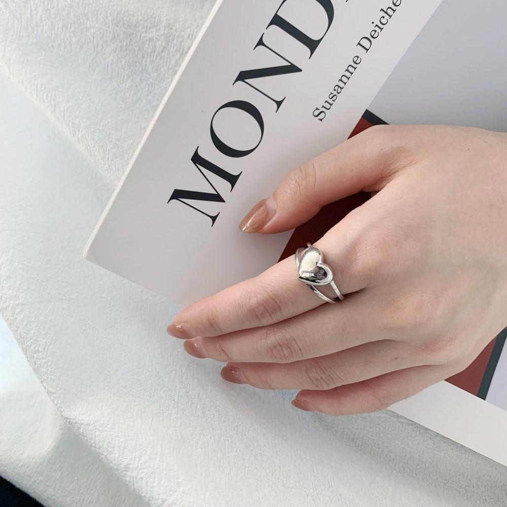 Tancise Classic 925 Sterling Silver  Ring Ladies Jewelry Wedding Promise Party Gift