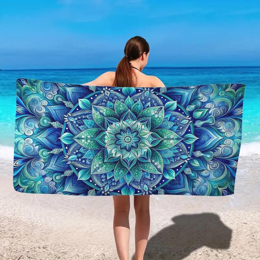 Hot-Selling Quick-Dry Thick Beach Towel - Large, Soft, Absorbent, 250g