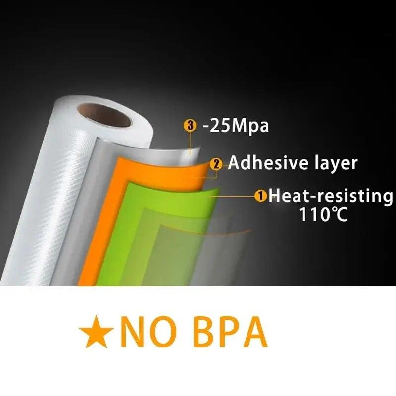 

SaengQ Vacuum Bags for Food Vacuum Sealer Food Fresh Long Keeping 12+15+20+25+30cm*500cm Rolls/Lot Bags for Vacuum Packer