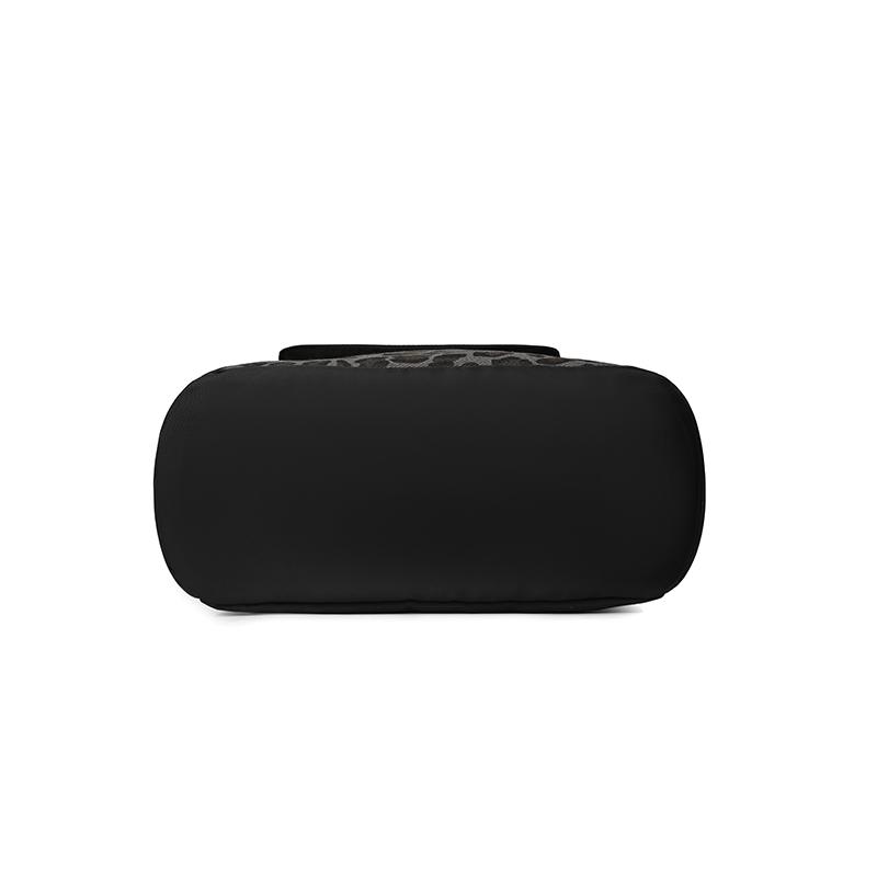 Vintage Leopard Print Backpack Women's Multi-functional Shoulder Bag Large Capacity Leopard Print Student Schoolbag