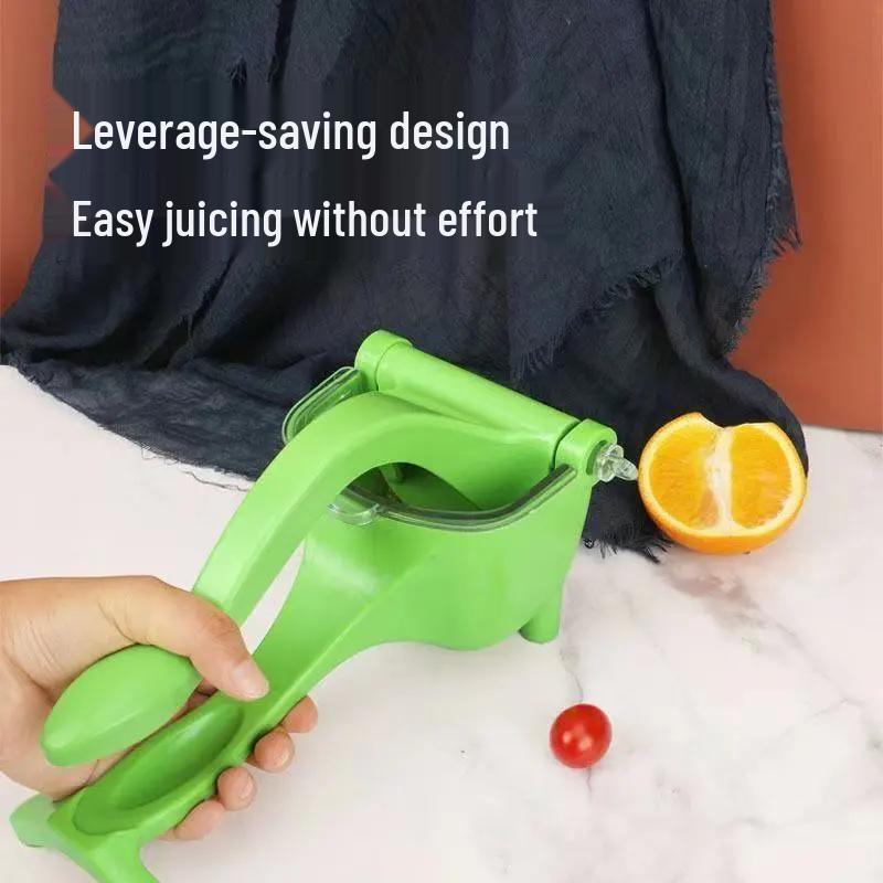 Multifunctional Manual Lemon and Fruit Juicer - Compact Plastic Design for Household Use