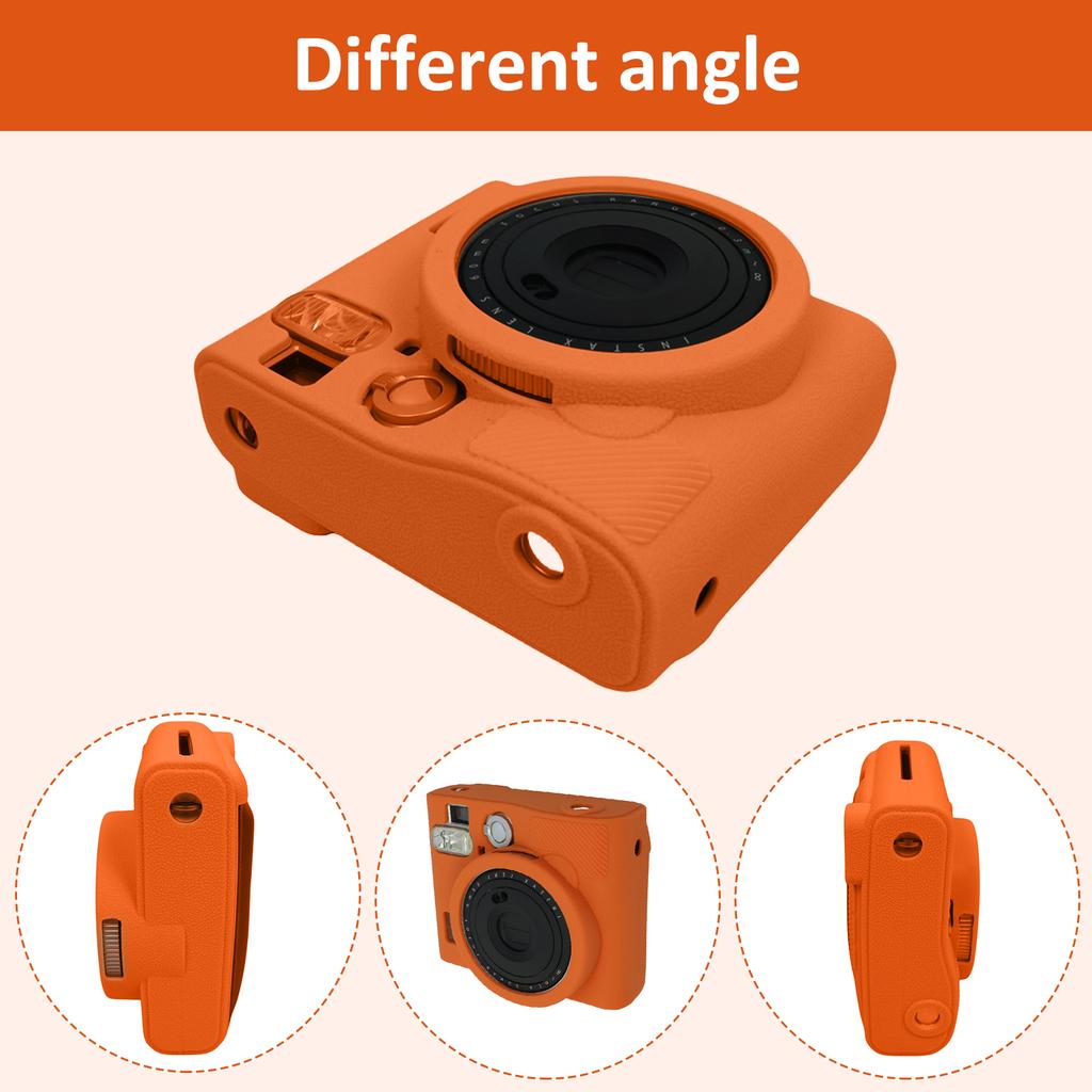 Portable Silicone Camera Case Shockproofs Dustproof Protective Sleeve Cover AntiDrop for 90 Instants Camera