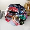 Personalized Name Mighty Morphin Power Rangers  Print Umbrella - Automatic Open/Close, Eight-Rib Durable Frame, Automatic Folding Umbrella
