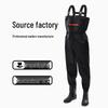 Nylon Waterproof Thickened Winter Fishing Waders with Water Shoes