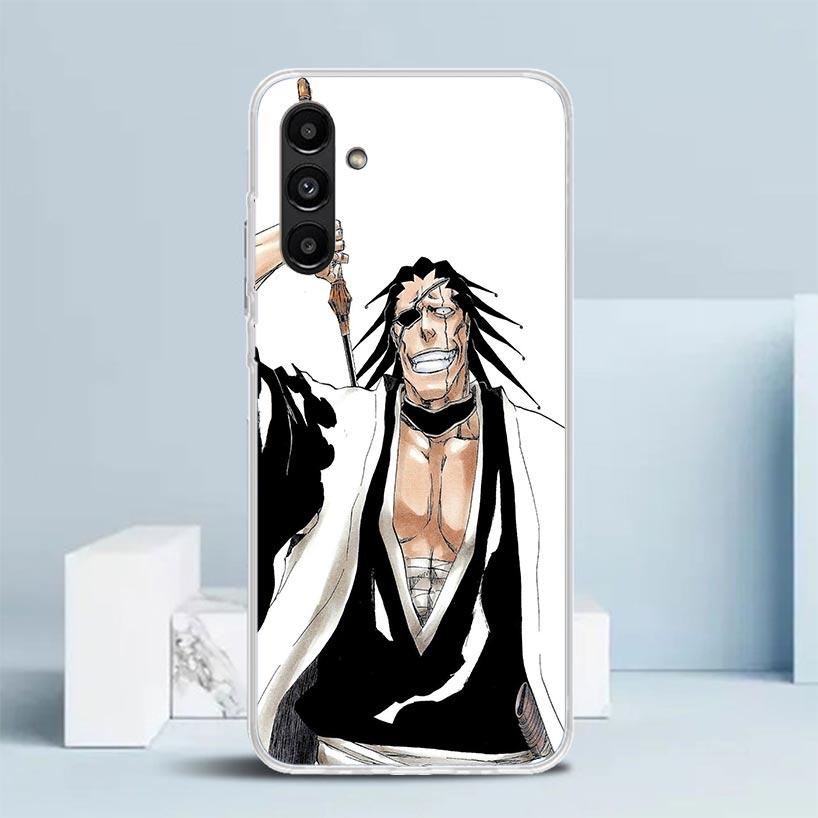 Zaraki Kenpachi Bleach Phone Case For Samsung Galaxy A17 A37 A57 A16 A15 A14 A13 A56 A55 A54 A53 A36 A35 A34 A33 A26 A25 A24 A23