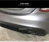 Mercedes-Benz C-Class W205 C63S Rear Lip Spoiler with AMG Tailpipe