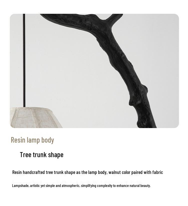 Brand New Zen Retro Wabi-Sabi Fabric Lantern Floor Lamp for Living Room & Tea Room Atmosphere