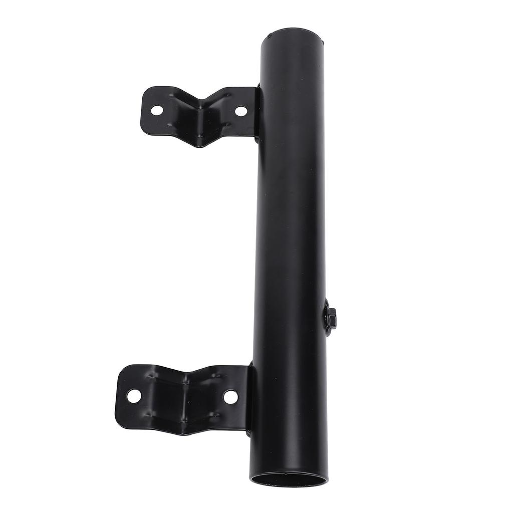 12 Inch RV Ladder Mounted Flagpole Holder Adjustable Heavy Duty RV Ladder Flag Pole Mount for Camping Vehicle Motorhome