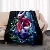 Hollow Knight deka Herní flanel Novinka Hřejivý flanel z mikrovlákna Odolný pro děti i dospělé Cestovní přehoz na pohovku