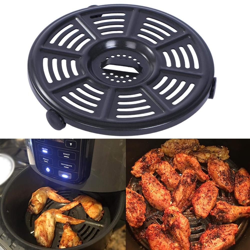 Carbon Steel Material Air Fryer Crisper Plate Dishwasher Safe