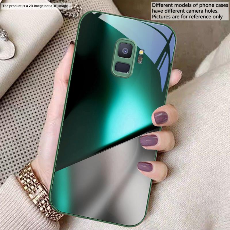 Mysterious Color and Light For Samsung S26 S22 S8 9 10 S20 Ultra S21 Pro S22 Plus S23 FE S24Ultra S25 Edge S24+ Glass Phone Case