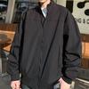 Men's American Stand-up Collar Flight Jacket, Men's Spring and Autumn Jackets, Men's Cargo Baseball Uniforms, Youth Versatile Tops