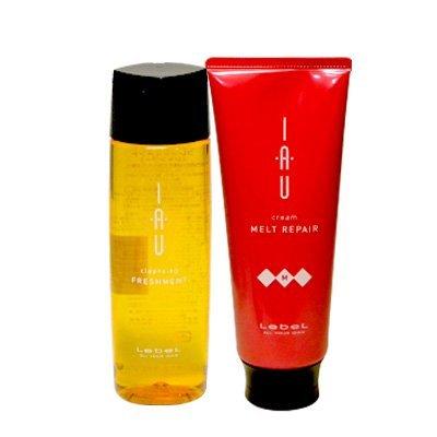 

Lebel IAU Io Cleansing Freshness Shampoo 200ml & Io Cream Melt Repair Treatment 200ml