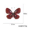 Rhinestone Butterfly Brooches for Women Unisex Enamel Insect Pins Banquet Party Backpack Gifts Jewelry Accessories