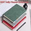 320 Pages 2027 Daily Planner Notebooks English/Spanish Efficiency Schedule Notebook  Gift
