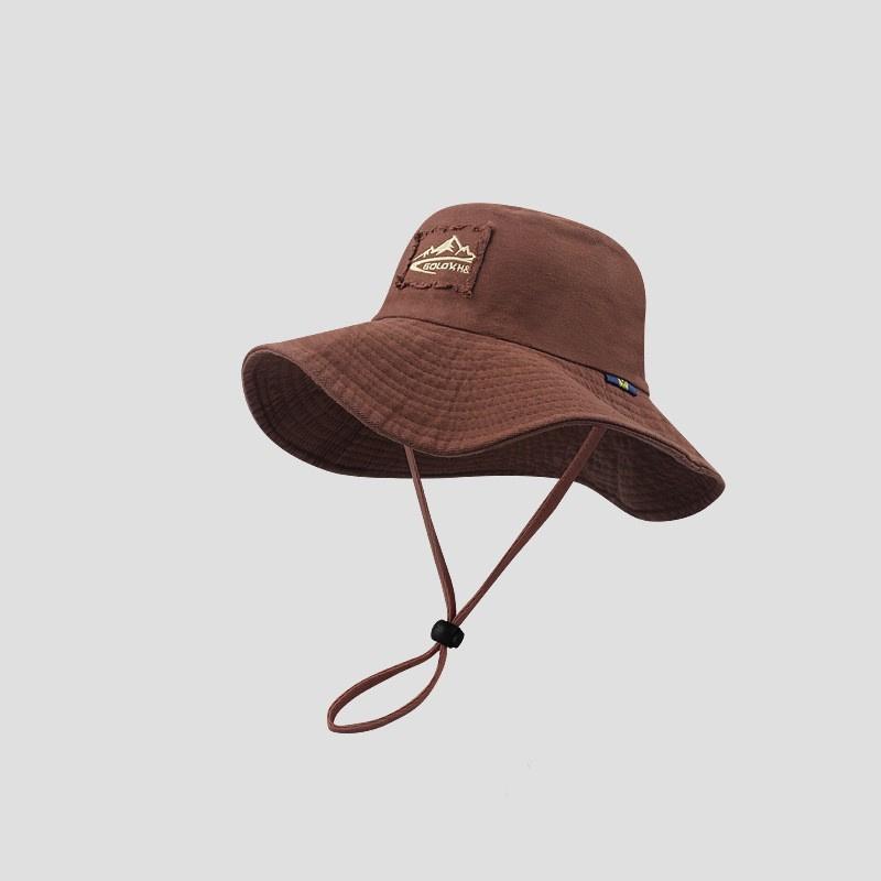 Summer Wide Large Brim Men Women Fisherman Hat Outdoor UV Protection Casual Sun Cap Hiking Fishing Climbing Safari Bucket Hats