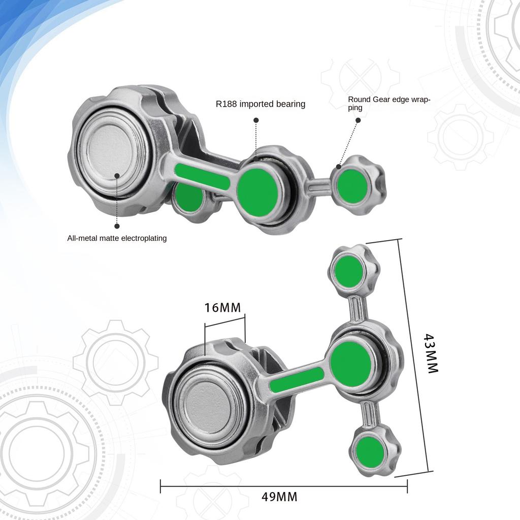 Pendulum Luminous Fidget Spinner Relieve Stress Reducing Toys Antistresse Hand Spinning Top Attention and Concentration