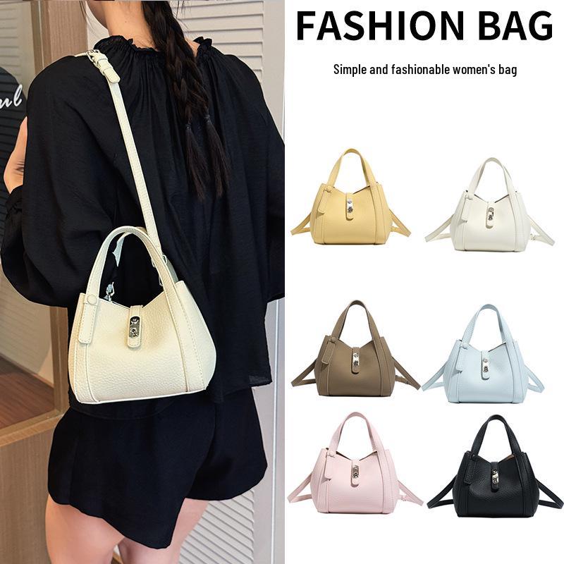Retro Stylish Versatile Bucket Tote Bag - Casual Crossbody Shoulder Basket